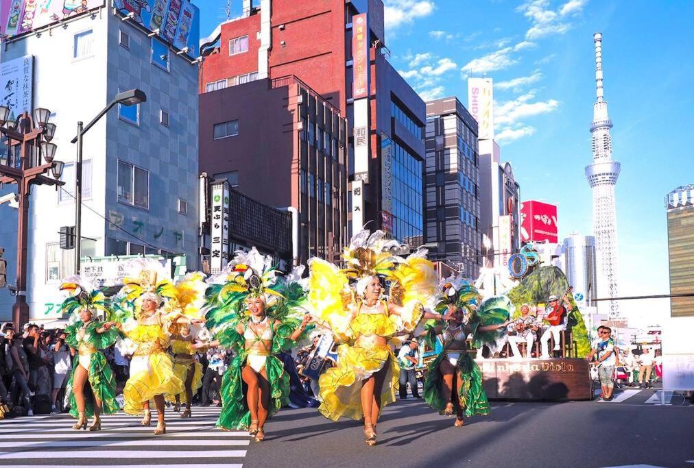 東京都*301 Oshiage Sta 3Mins Walk! Wi-Fi Elevator公寓 外观 照片