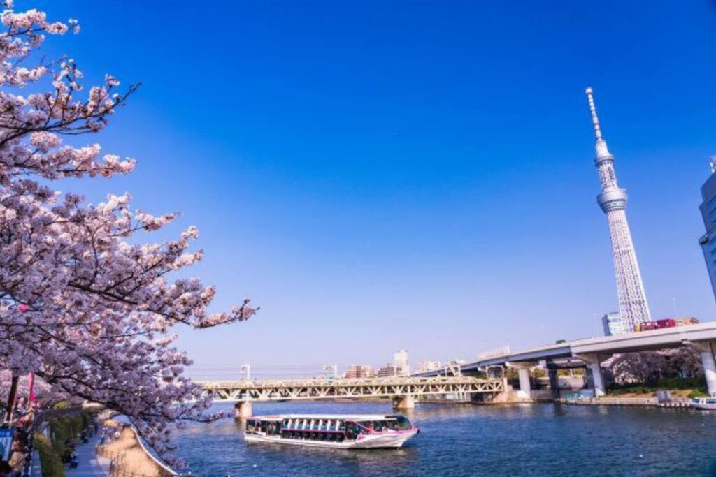 東京都*301 Oshiage Sta 3Mins Walk! Wi-Fi Elevator公寓 外观 照片