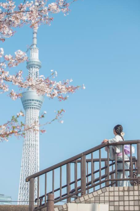 東京都*301 Oshiage Sta 3Mins Walk! Wi-Fi Elevator公寓 外观 照片